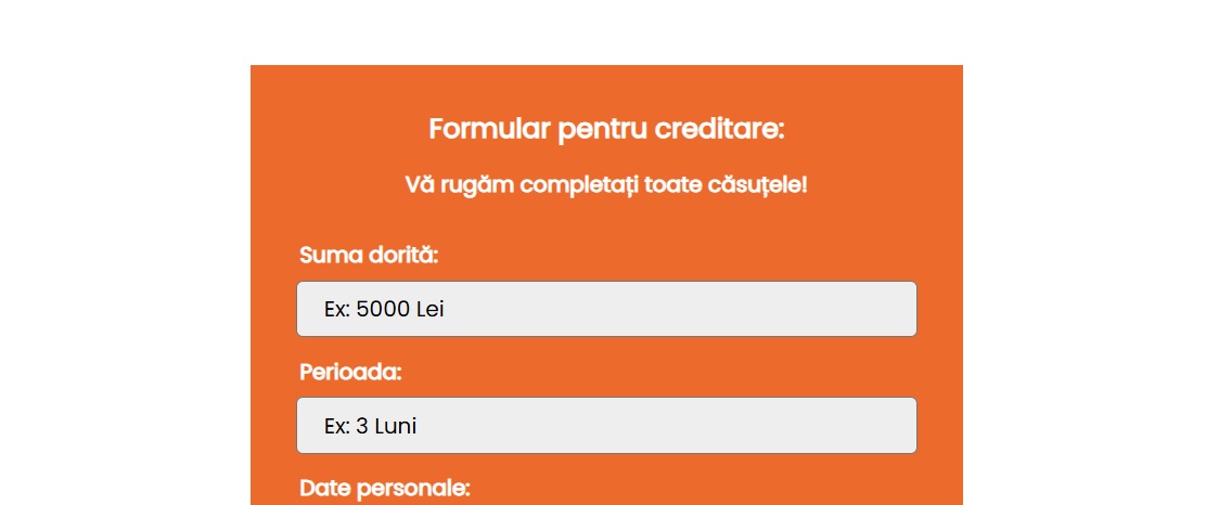formular credit ifn
